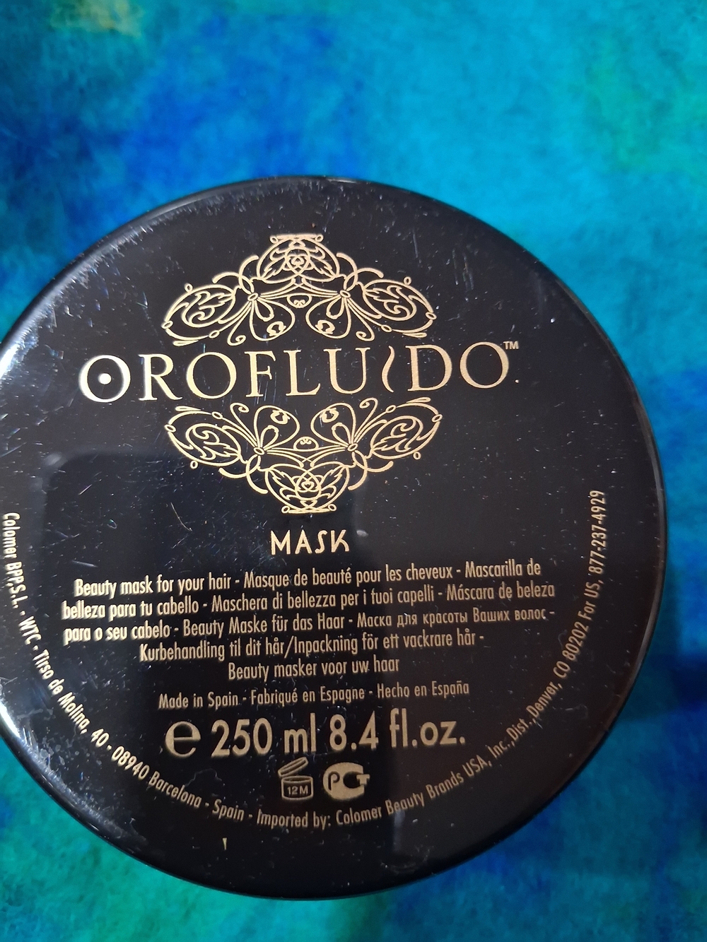 Black Hair Mask for Women